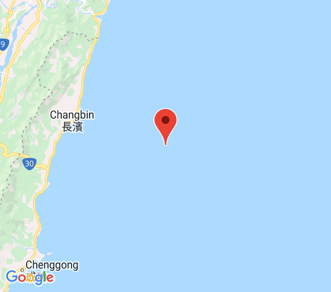 A 6.56 magnitude earthquake has occurred near Taiwan at 17:41! #EARTHQUAKE #TAIWAN earthquak.es/gfz2022frng