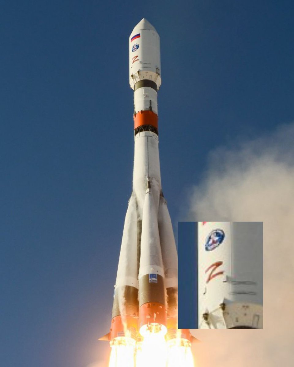 🇷🇺🚀 Ракета космического назначения «Союз-2.1а» присоединилась к акции поддержки российских военнослужащих #ZаНаших!

#Минобороны #Россия