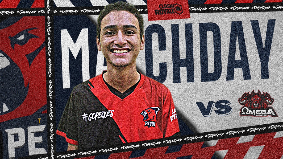 Team Peque (@teampeque) on Twitter photo #HoyJugamos | ¡Hoy tenemos partido de Clash Royale!
🏆 <a href="/CHLIGA2/">CHL • SUPERLIGA •</a>
🗓 Jornada 3
🆚 <a href="/OmegAcademy/">OmegaAcademy</a>
🕘 22.00 🇪🇸
#GoPeques #HoyJugamos | ¡Hoy tenemos partido de Clash Royale!
🏆 <a href="/CHLIGA2/">CHL • SUPERLIGA •</a>
🗓 Jornada 3
🆚 <a href="/OmegAcademy/">OmegaAcademy</a>
🕘 22.00 🇪🇸
#GoPeques