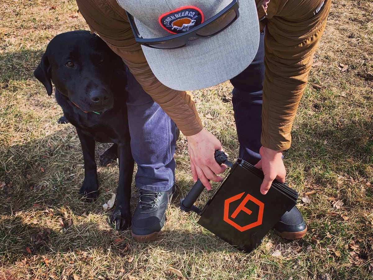 FireBinderUSA's tweet photo. #FireBinder set up is so easy that a dog could probably to do it, but human supervision is recommended🙃Discover the most compact and easy-to-use #portablefirepit! Find us at @overlandexpo West May 20-22. https://t.co/h7aeVp6WlG #campingwithdogs #blacklab #campfire #overlandexpo https://t.co/4VUsJq5Fcu