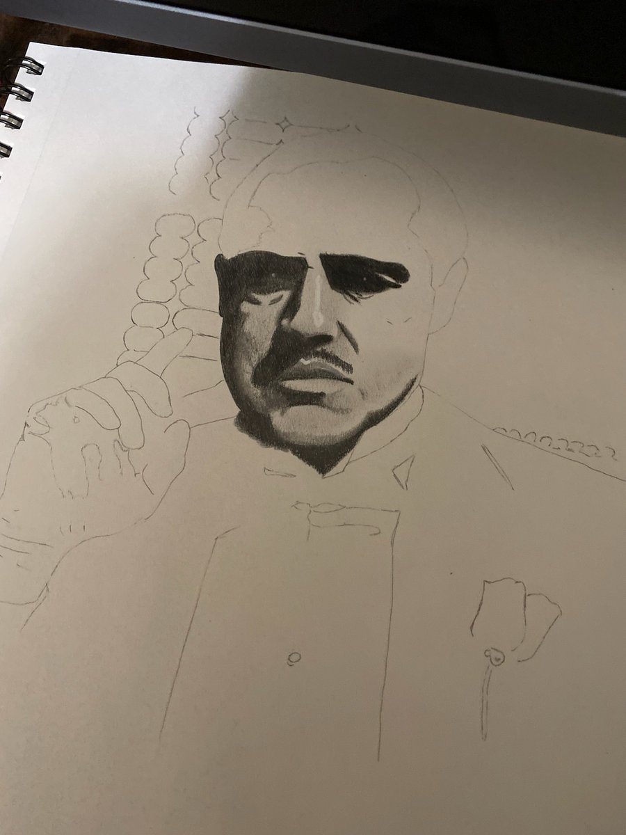 DWork561's tweet image. "I'm gonna make him an offer he can't refuse." #TheGodfather #MarlonBrando #DonCorleone