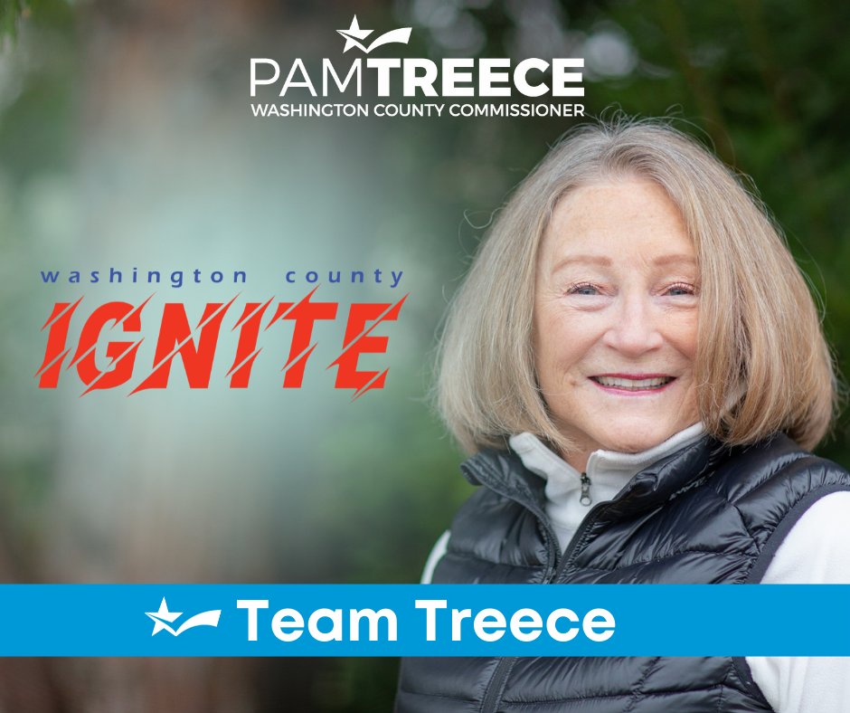 pamelatreece's tweet photo. π£ #TeamTreeceTuesday Endorsement Announcement: π£ @washco_ignite supports Pam Treece for Washington County! https://t.co/1QZpL6tbG2