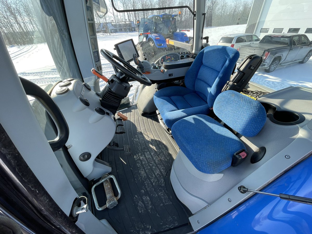 2014 T8.390. CVT, 40K, 2095 hours, cab suspension, Arm rest mounted screen with NAVlll, Bluetooth radio, 4 remotes, Michelin 620/70R46 rear duals, 540/65R34 front duals, 2000lbs inner wheel weights and full rack front weights. $225,000. DM me.