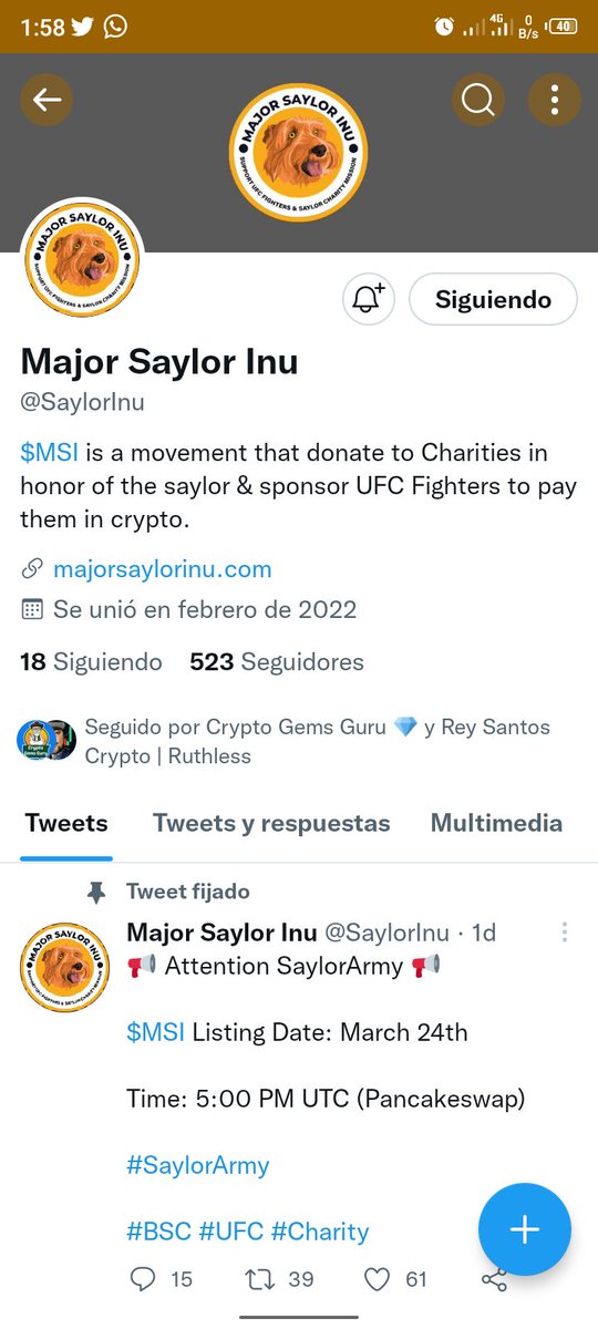 LuckNenuk's tweet photo. @ReySantoscrypto @SaylorInu #PCS
35 https://t.co/U4y3IpWdva