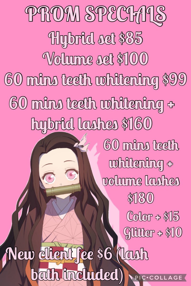 PROM SPECIALS 💕💕💕