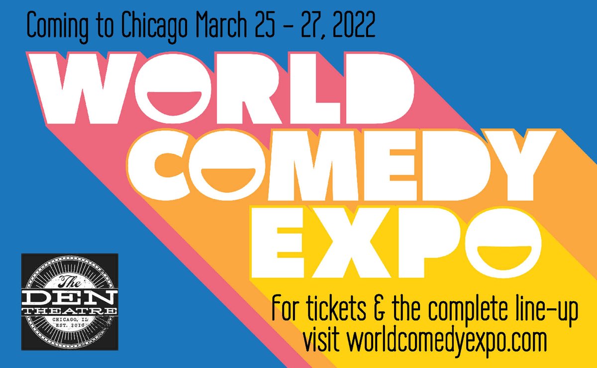 THIS WEEKEND: we're pleased to be co-hosting the <a href="/WorldComedyExpo/">WorldComedyExpo</a>, showcasing comedic talents from around the world. For the full line-up, visit worldcomedyexpo.com. #WCXFest2022 #worldcomedyexpo #comedyfestival #chicagocomedy #chicagostandup #comedy  #wickerparkchicago