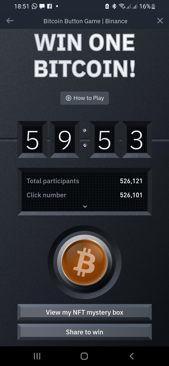 MechreguiG's tweet photo. #BitcoinButton follow #binance https://t.co/r9TxUbeJvJ