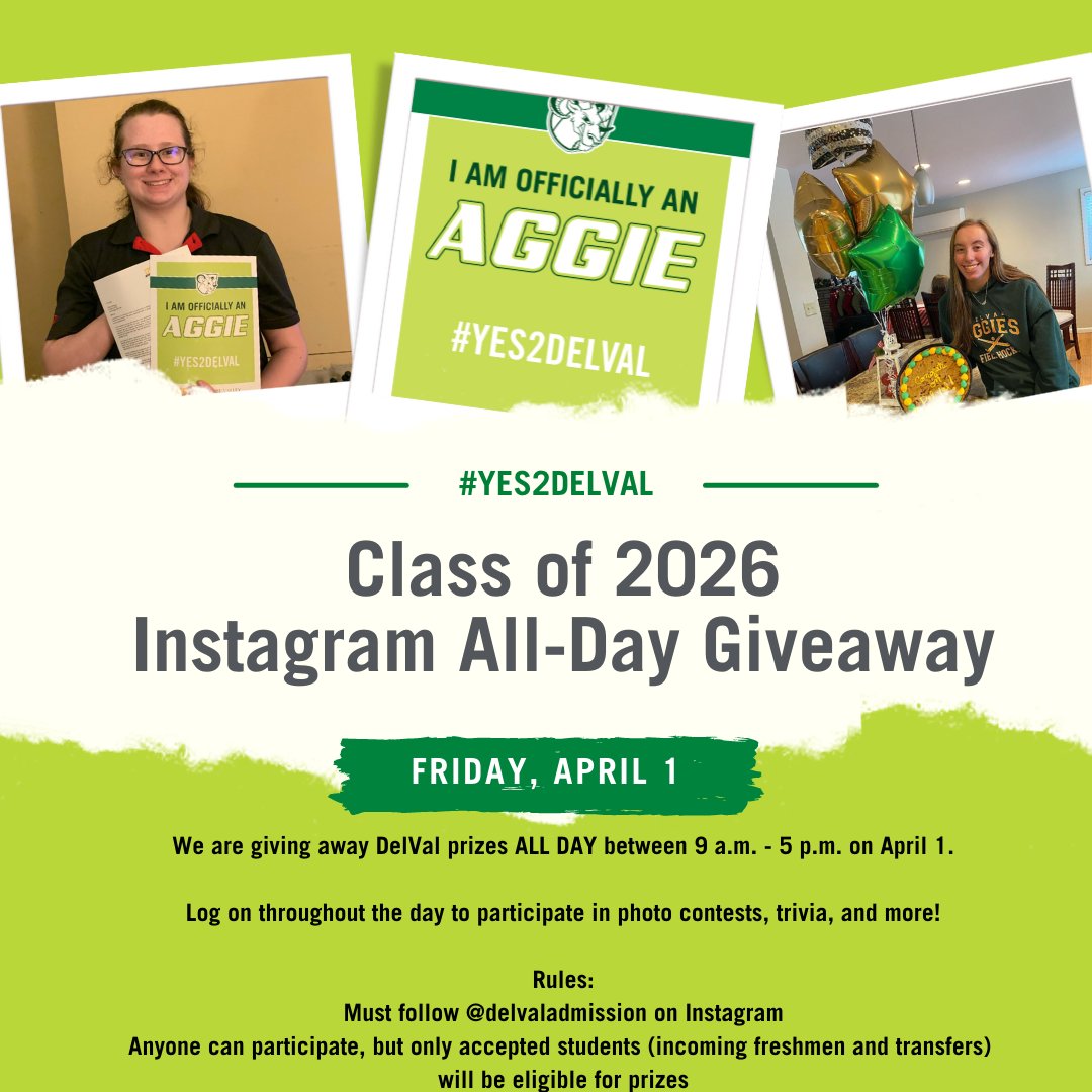 DelVal Admission tweet media