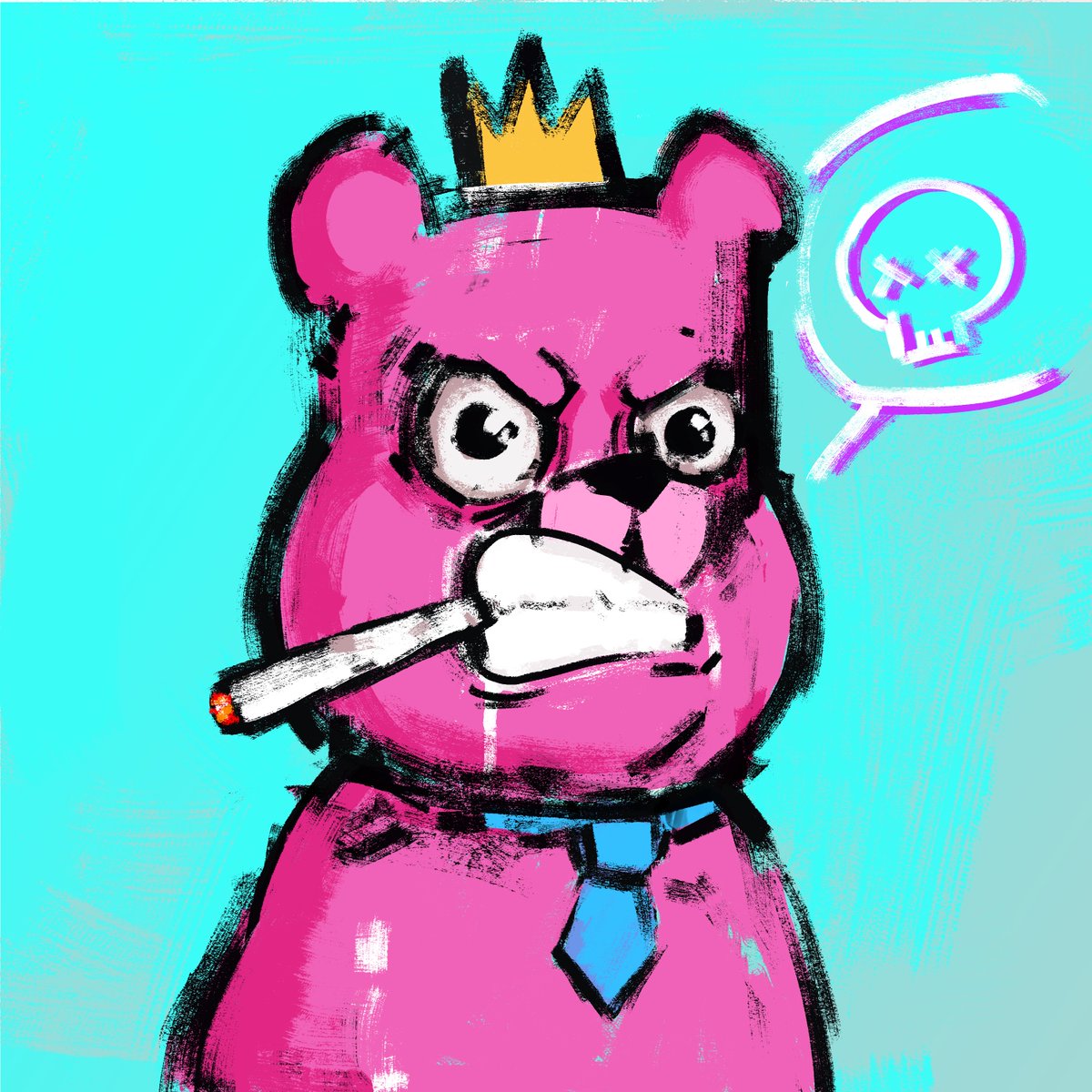 Rodmon_S's tweet photo. Which one of ya'll said NFTs are in a bear market?

We artists are grindin'. 

#NFTartist #DigitalArt #NFTart #DigitalArtist #NFTs https://t.co/rw42nPaCkN