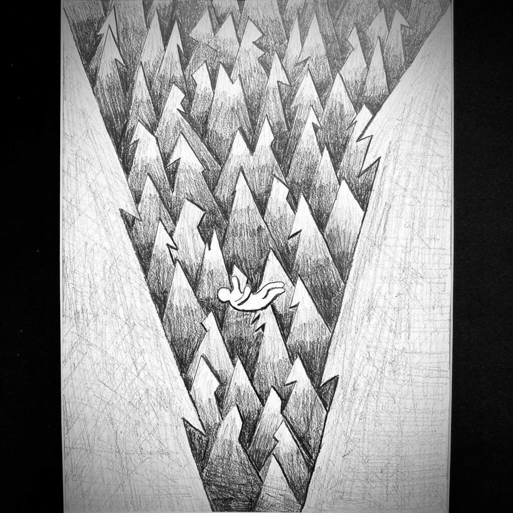 ArtWithBenesh's tweet photo. #artIV #freefall #pencildrawing #finley #northlinnart https://t.co/eLQYcY8Irc https://t.co/QKR7UGaP8Q