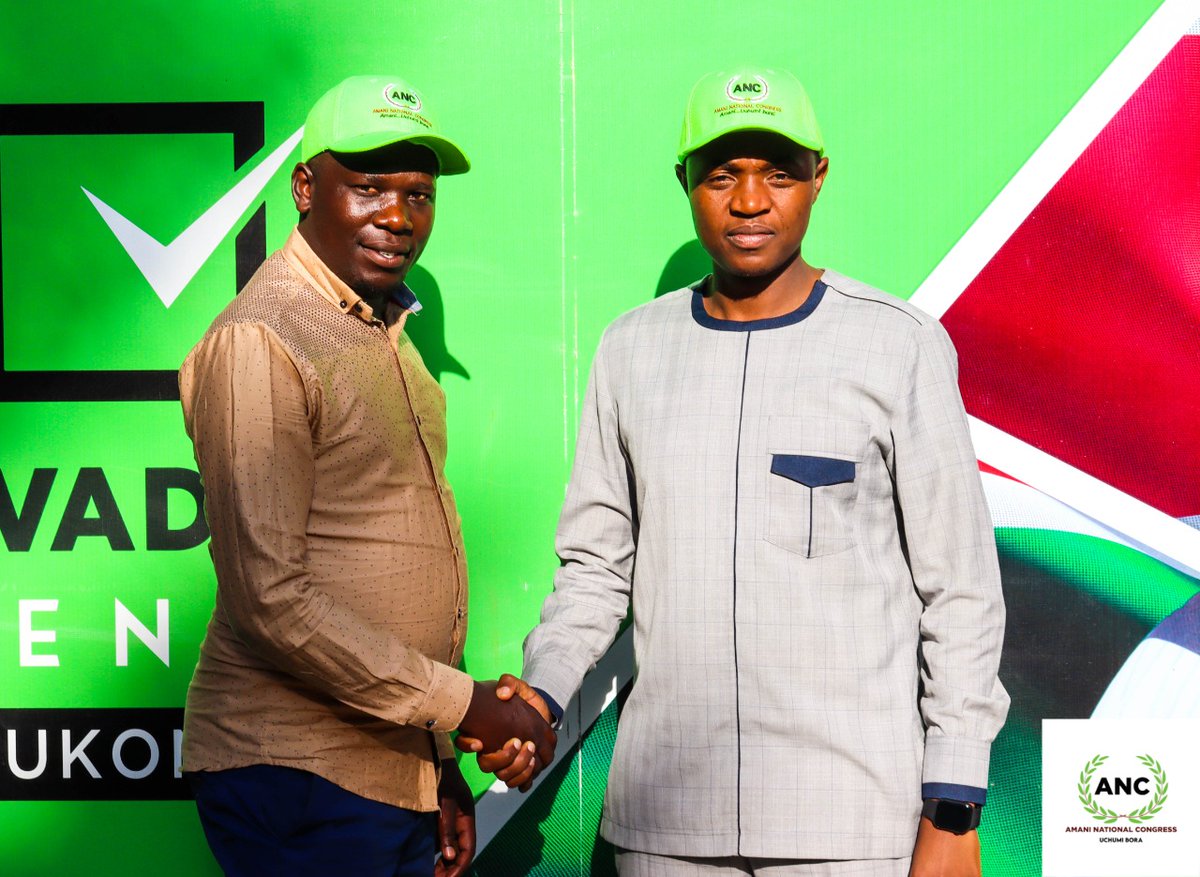 GikuruSK's tweet photo. Today afternoon i hosted MCAs Karim Tingili, George Mulama, Anenco Maero and Busali ward mca aspirant Benson Indimuli at the @anc_party
Headquarters.
#ChamaNiANC
#EarthQuakeEffect https://t.co/H6xXD7Lzvt