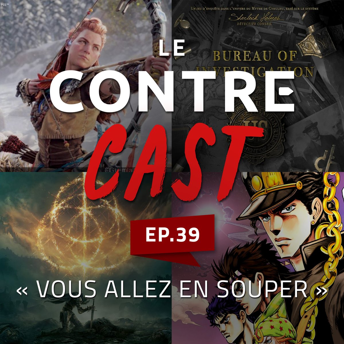 Taper, tirer, summon @Alex_Justanoob, saut, esquive, roulade, jojo pose, roulade...🥵

⚔️Horizon : Forbidden West, Jojo's Bizarre Adventure &amp; Elden Ring

🎙️ Le ContreCast épisode 39, c'est dispo ici : vaisseauhypersensas.fr/lecontrecast/1…