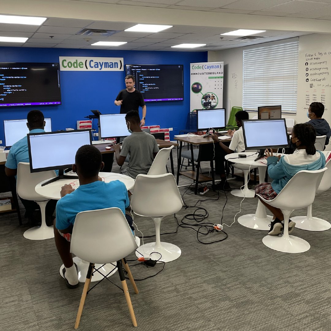 codecaymanorg's tweet photo. Our Youth.Code(Cayman) participants are building something exciting on their @Raspberry_Pi computers! Stay tuned to find out what it is. 👀
#codecayman #innovationnation #youthcode #kidswhocode #coding #caymanislands https://t.co/HrEjR1ebSq