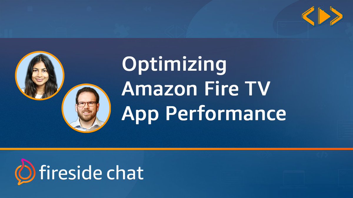Mariuxtheone's tweet photo. LIVE NOW on https://t.co/xLgHRkBBZa with #AmazonFireSideChat! Today's topic: Optimizing Amazon Fire TV App Performance #androiddev #firetv #apps #performance https://t.co/A07uCYXCva