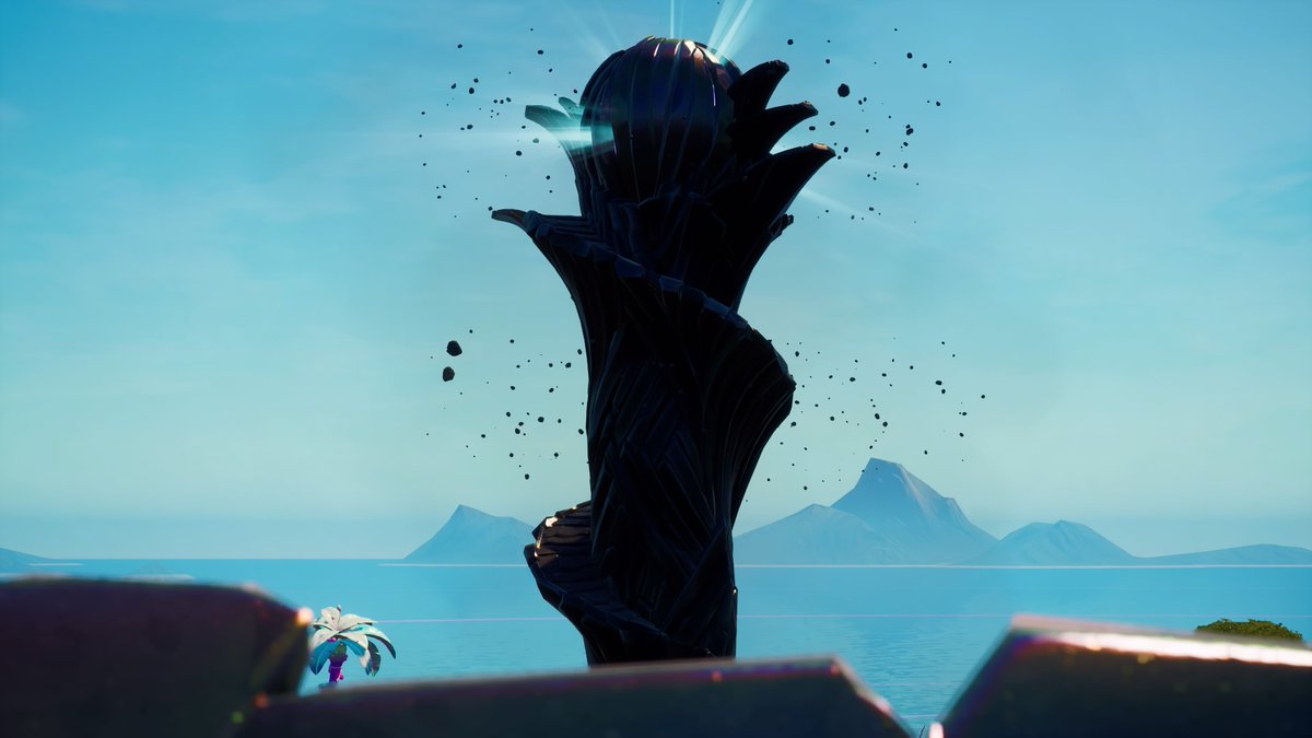 OureaOrigins's tweet photo. brand new screencaps of upcoming season 2 locations: top tropics and the zero tower

#Fortnite #FortniteChapter3 https://t.co/er5OL8X3Vj