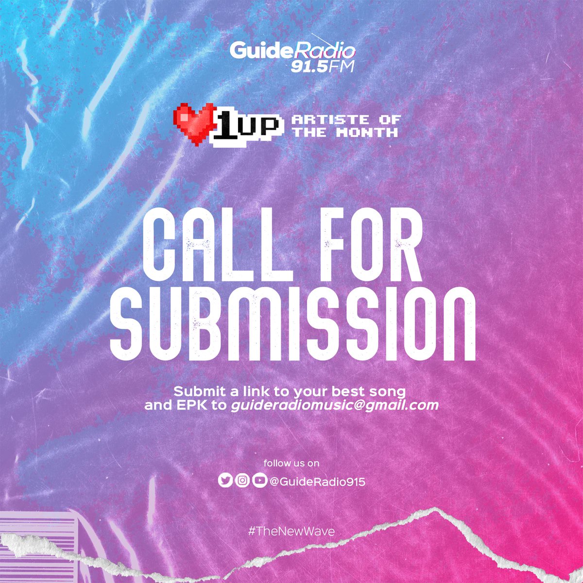 cheesewavegh's tweet photo. Submit your songs and EPKs to guideradiomusic@gmail.com you might stand the chance of being @GuideRadio915's 1UP Artiste Of The Month. #TheNewWave #FreshWaves https://t.co/cDFbzN77vM