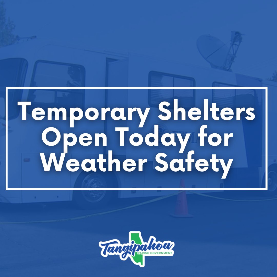 Tangipahoa Parish on Twitter "FOR IMMEDIATE RELEASE Tangipahoa Parish