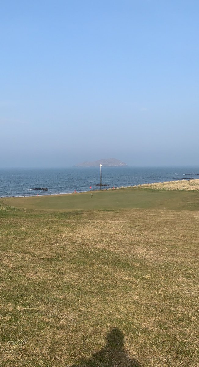 Unbelievable day @NorthBerwick_GC   #golf #scotland #linksgolftour #northberwickgolfclub