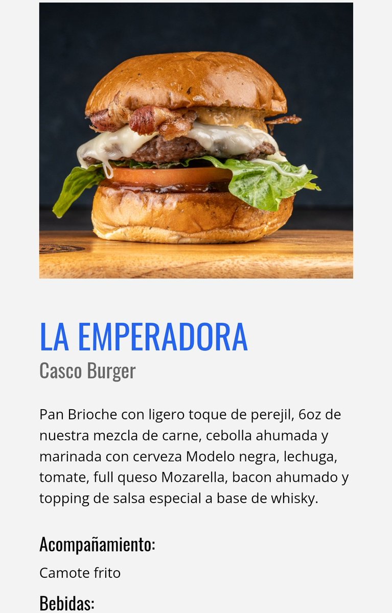 Zue60's tweet photo. Opinión de @linalorenabc
🍔 Hamburguesa: La Emperadora
👨🍳 Restaurante: Casco Burger
#BurgerWeek2022 https://t.co/SjnS16VM0R