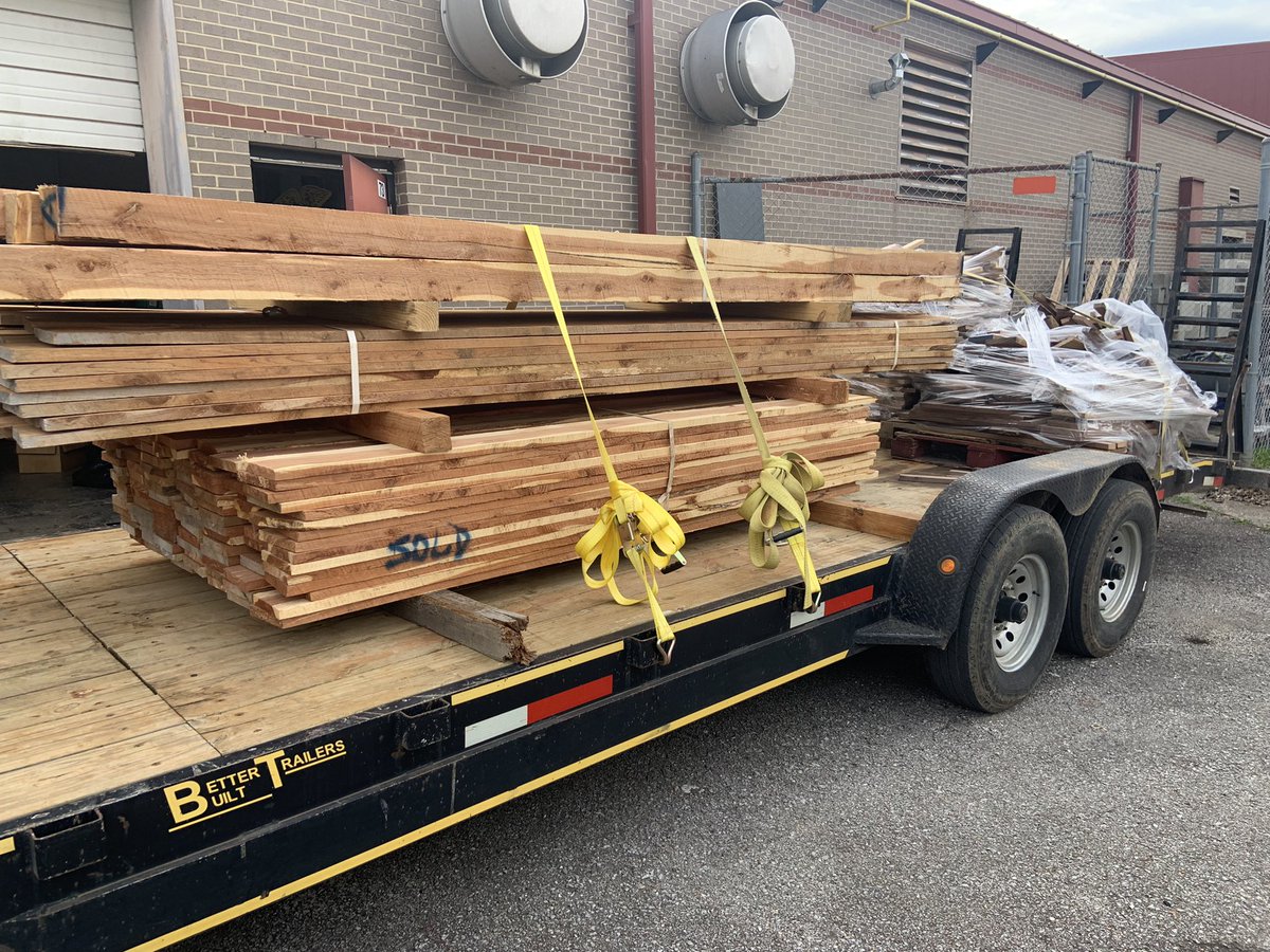 Cedar wood for our new raised beds! Available through a grant from Madison County Soil and Water, Rep. Rex Reynolds, and Sen. Sam Givhan.