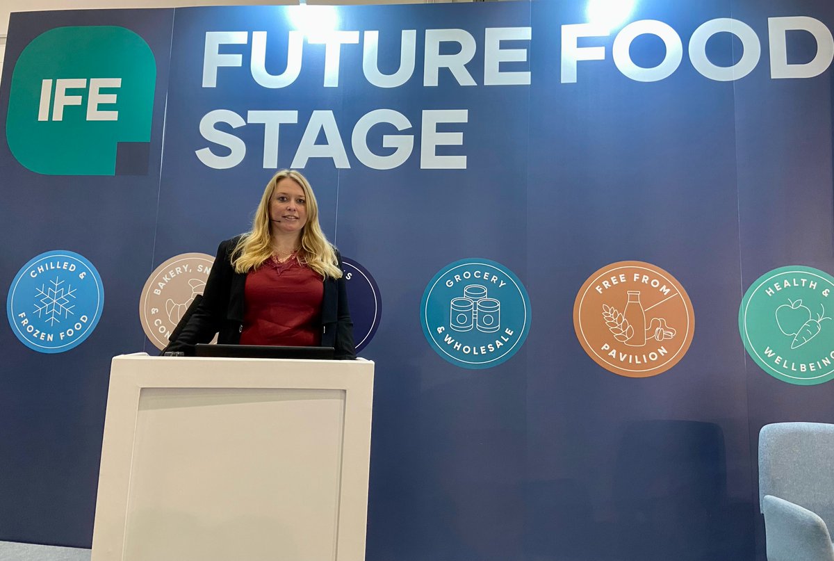 Massive thank you to everyone that came to listen to me speak at <a href="/IFE_Event/">IFE_Event</a> <a href="/HRC_Event/">HRC</a> yesterday. Really enjoyed talking about the psychology behind our food purchases.