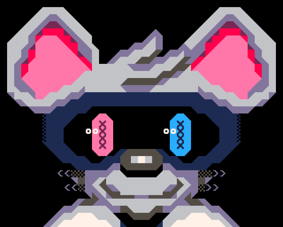 FodderLabs's tweet image. Tried out the Text Mode editor from @BJGpixel 's latest video!

This was a fun exercise and I plan to make a few more!

And thanks for @Polyducks making a quick guide about Text Mode art! :D

Posted a couple of non-filtered and filtered versions.

#textmode #pixelart