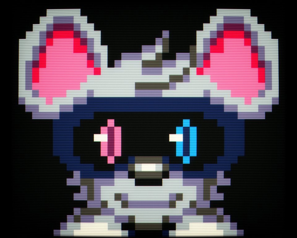 FodderLabs's tweet image. Tried out the Text Mode editor from @BJGpixel 's latest video!

This was a fun exercise and I plan to make a few more!

And thanks for @Polyducks making a quick guide about Text Mode art! :D

Posted a couple of non-filtered and filtered versions.

#textmode #pixelart