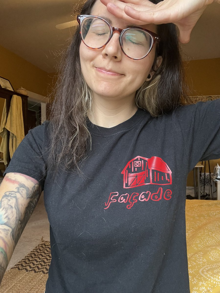 JesusMinusU's tweet photo. For not being an epistemologist, I think about barn façades more often than I should, so I made a shirt about it. https://t.co/63FvLVPlqB