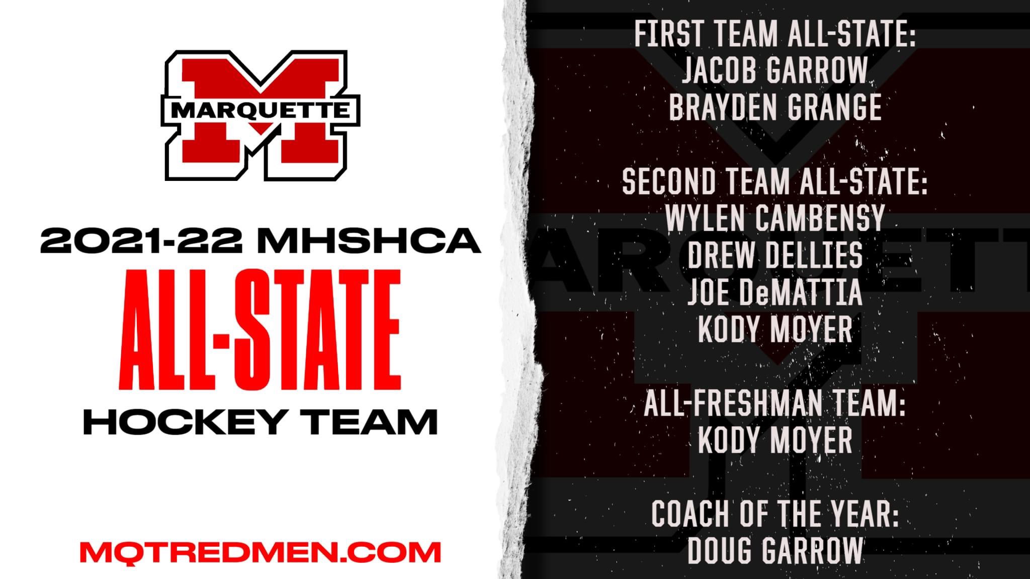 Marquette Senior HS Varsity Hockey (mqthshockey) / Twitter