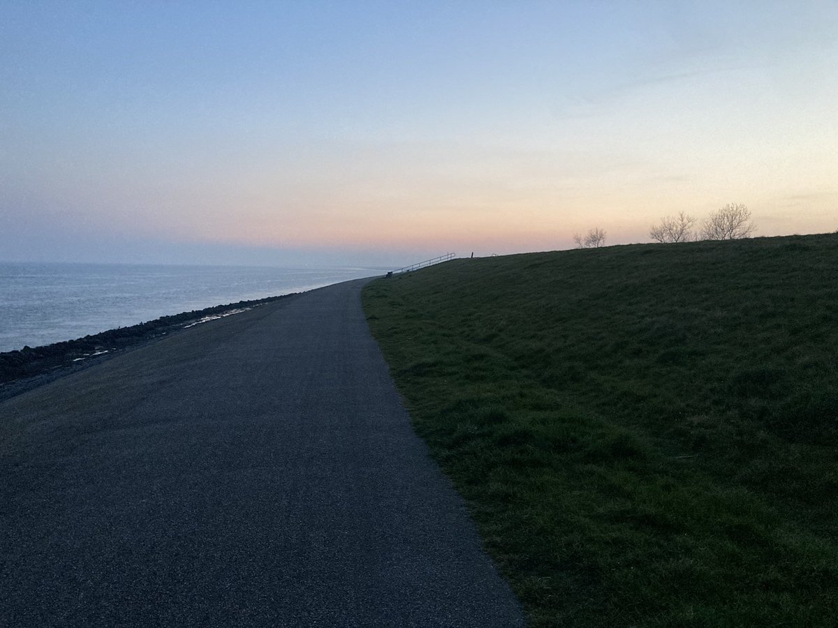 Mooi kleurenpalet als afsluiting van de dag