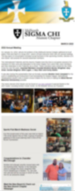 Want to stay up to date on alumni chapter news and events? Join the alumni chapter today. Only $25 per year. DM for instructions. Discounts for recent undergrads.