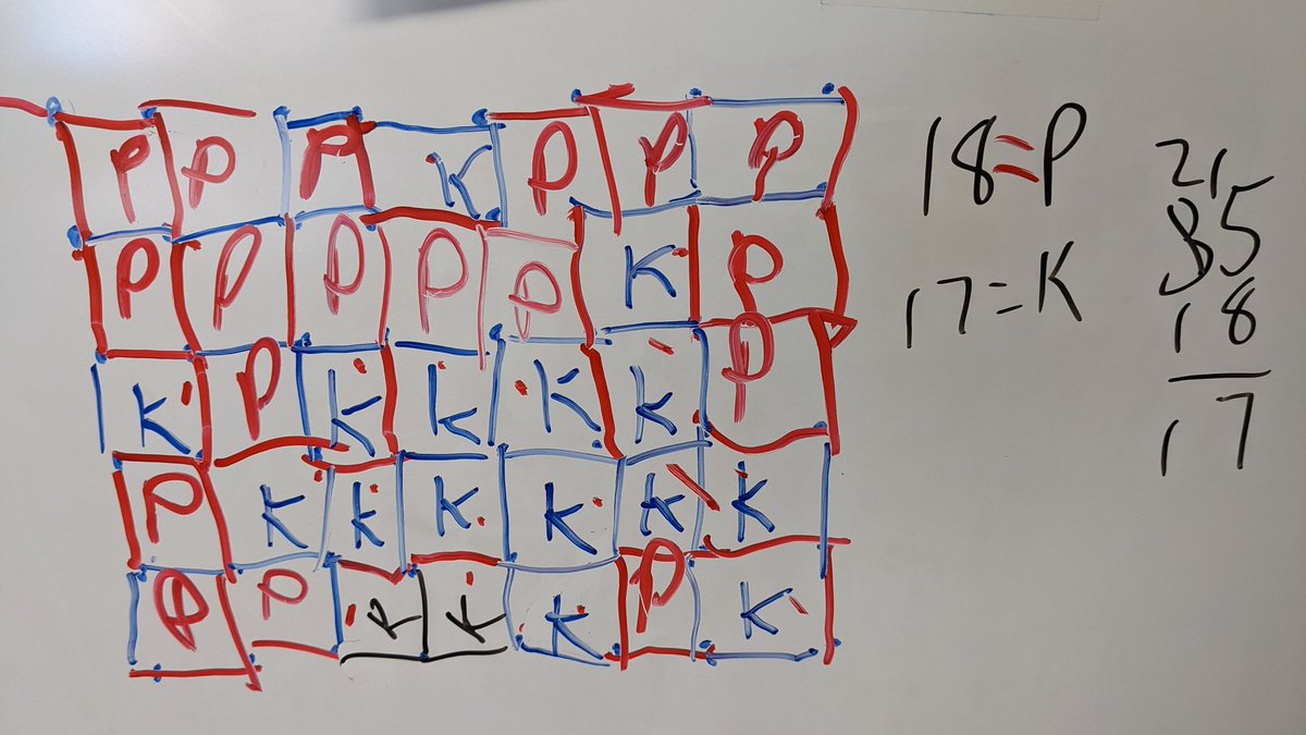 RebeccaFarnham2's tweet photo. We went old-school in the counseling office today. Dot game, ftw! https://t.co/ctXsLw5sRP