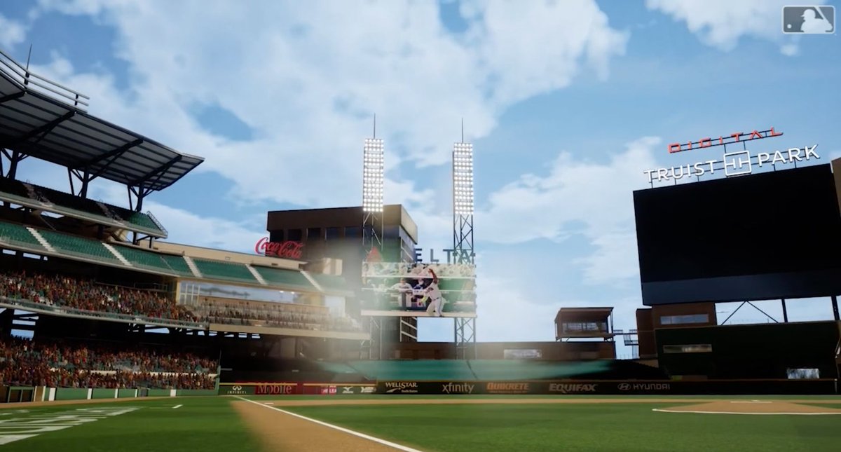 sportsvideo's tweet image. The Atlanta Braves are entering the metaverse with Digital Truist Park. Domestic and international fans will be able to interact with each other, visit real-life locations, and attend virtual events when the digital venue opens.

READ: bit.ly/3ueCzXU #sportstech