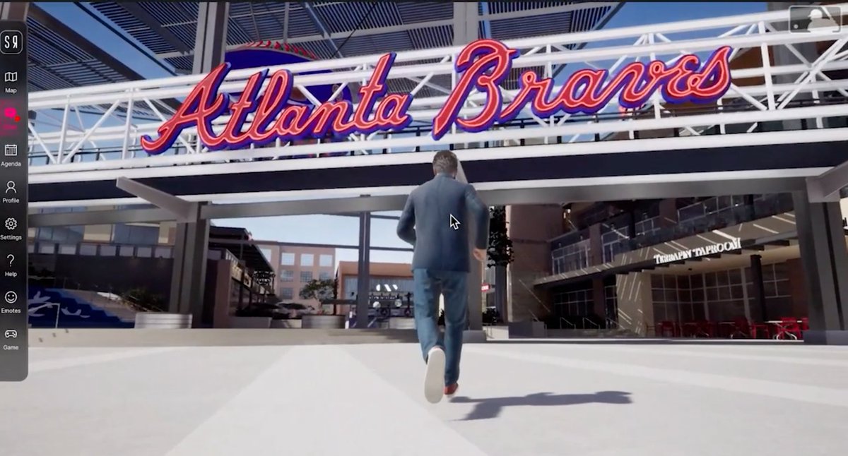 sportsvideo's tweet image. The Atlanta Braves are entering the metaverse with Digital Truist Park. Domestic and international fans will be able to interact with each other, visit real-life locations, and attend virtual events when the digital venue opens.

READ: bit.ly/3ueCzXU #sportstech