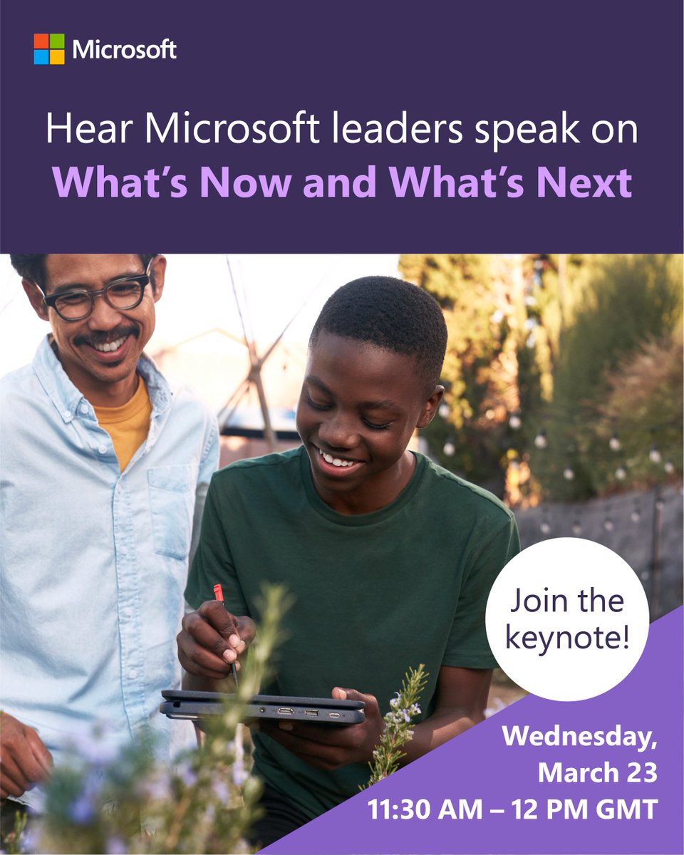 Get excited — #MicrosoftEDU leader <a href="/paigejohnsonk12/">Paige Johnson (she/her)</a> is one of our #Bett2022 keynote speakers! 🎉

Stop by the arena tomorrow or tune in on demand for insights on what’s happening in education, and how you can help every learner reach their full potential! msft.it/6010wYqlY
