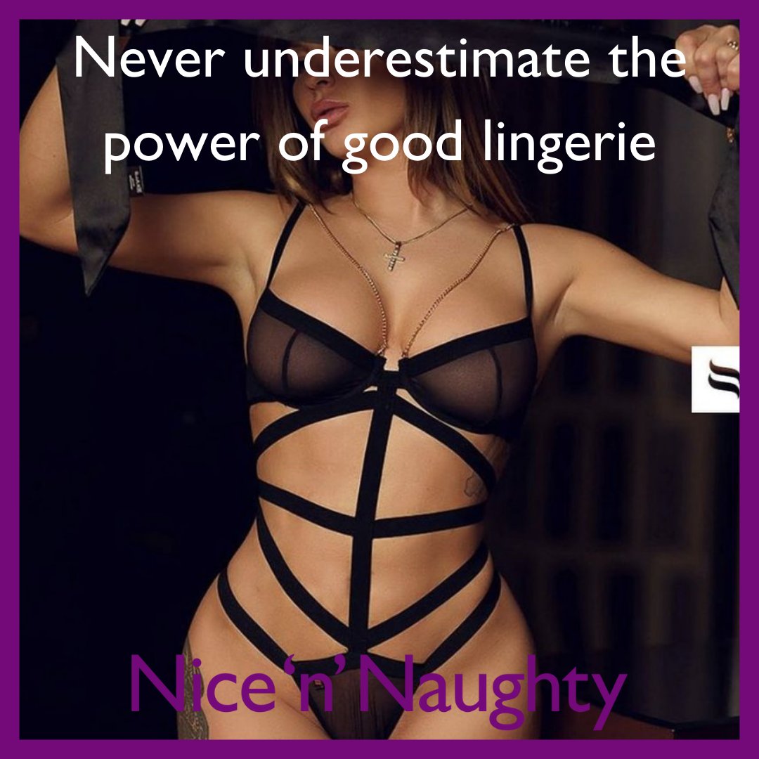 Dress to impress, and never underestimate the #power of good lingerie!
 
#Obsessive #Penthouse #Cottelli

Check out our range here> bit.ly/NnN_Lingerie

#Nice #Naughty #NicenNaughty