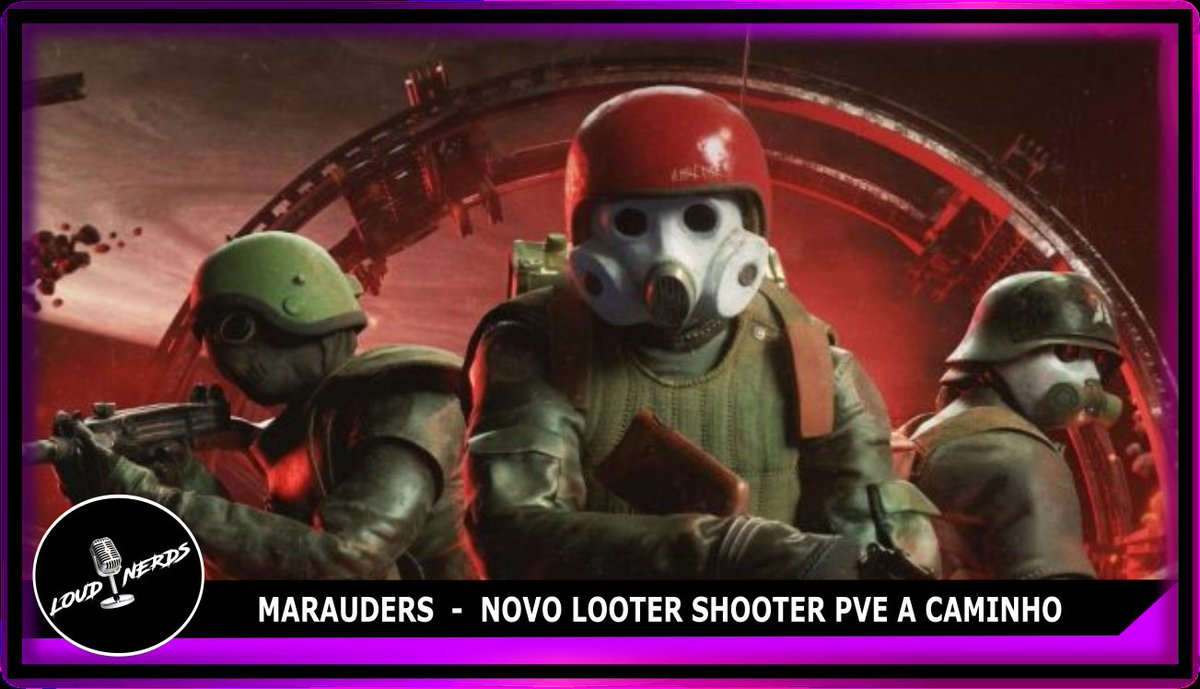 LoudNerds's tweet photo. Marauders, é o novo looter-shooter PvE na primeira pessoa da Small Impact Games e a Team17. 

Marauders é descrito como um "dieselpunk" e Versão Early Access chega ainda este ano.

Para esta e outras notícias Sigam nos em: https://t.co/u7t1CdsfBx https://t.co/yfvxQRNS6A