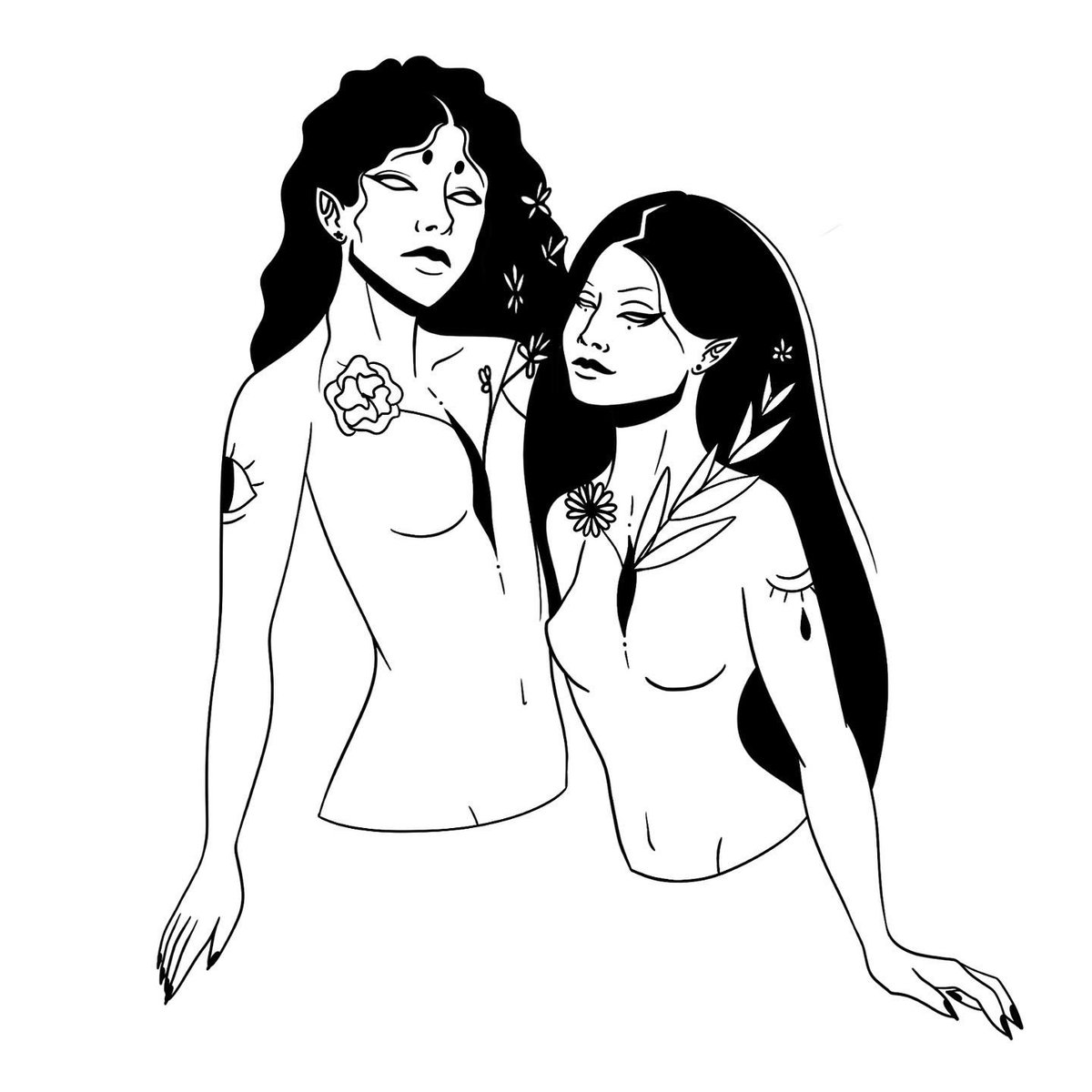 Enchvnted_'s tweet photo. Nymphs

#nymphs #art #illustration #tattooart #love https://t.co/SQ5jfN9DEw