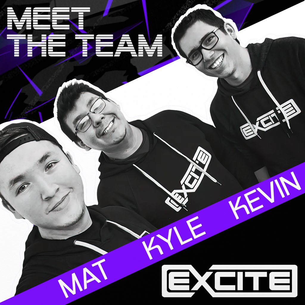 ShopExcite's tweet photo. Meet the team of a few aspiring friends who found themselves wandering down a similar path, seeking a way to further express the love for their hobby to the world. Coming together with a shared goal, Excite was established, We welcome all of you to join us in this Journey! https://t.co/sPMTdqyOoC