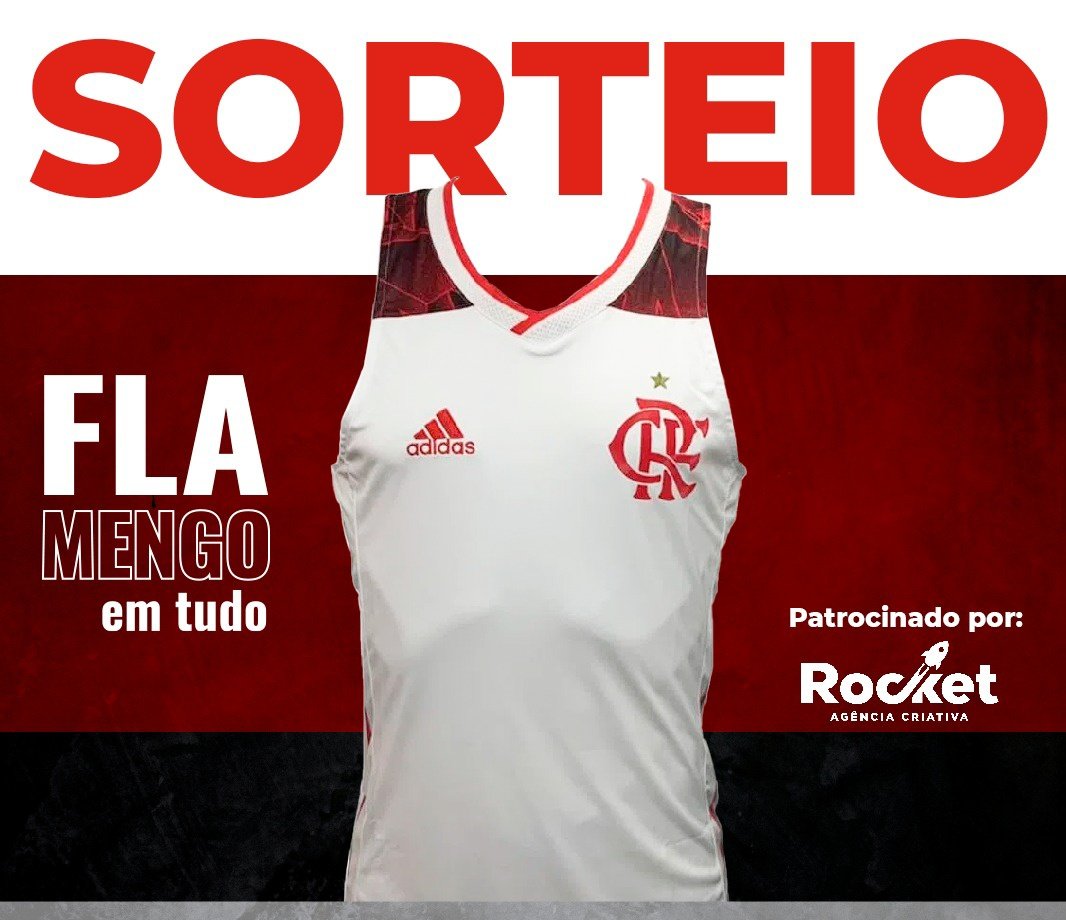Quer torcer pelo Flamengo nos playoffs da Champions League Americas de Basquete com a camisa número 2? 

- Dê retweet nesta postagem;
- Siga o <a href="/FlaEmTudo/">Flamengo em Tudo</a> aqui;
- Siga @rocketagenciacriativa no Instagram.

O sorteio será no dia 31/03.

Obs: O envio será custeado pelo vencedor.