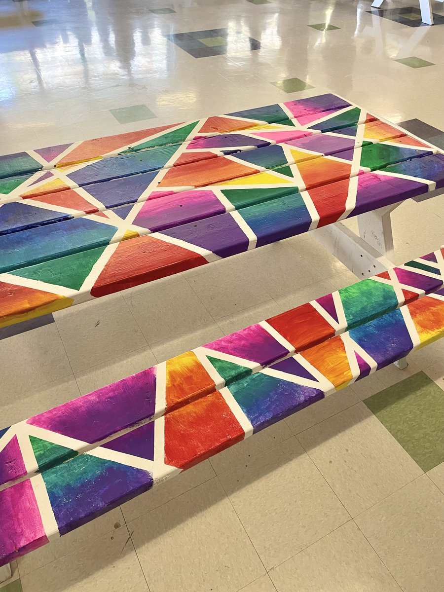 MayorJoyceCraig's tweet photo. A few weeks ago, over 100 students participated in a @GirlsatWorkInc team build program at Hillside Middle School -- building 10 picnic tables from scratch.
Today, all 10 of those tables were donated to schools and businesses in the city. #MHTpride https://t.co/3X2ZrhtBWN