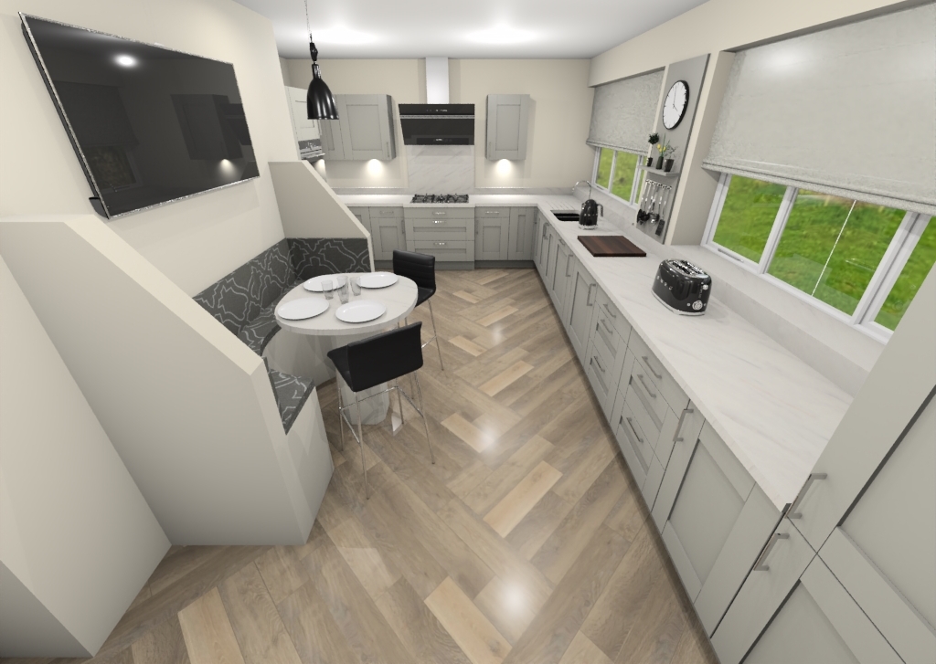 So, you've got a serious #home conversion &amp; not sure which ways to go ??  These clients were the same- until we showed them this design concept.
Right away they knew !! Soon, this will be installed inside their new dream home. Trust in our 43 year expertise &amp; value also.