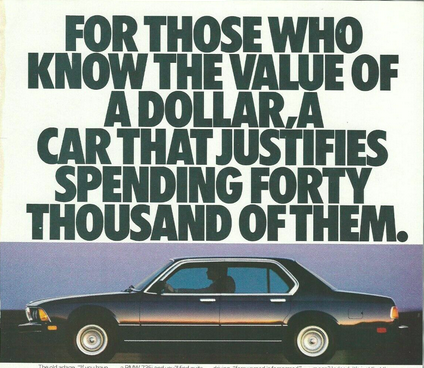 I love these! Thank you for sharing. Here's another great, this time from <a href="/BMW/">BMW</a>. #copywriting #advertising
