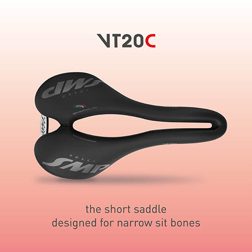 selle_smp's tweet photo. VT20C is the short saddle designed on your body.
Perfect for road, off-road and triathlon, VT20C fits cyclists with medium/narrow sit bones.
Do you want to test its unique comfort?
Find out here 👉 https://t.co/DDQ46SODnj https://t.co/XDUk2ke1JN