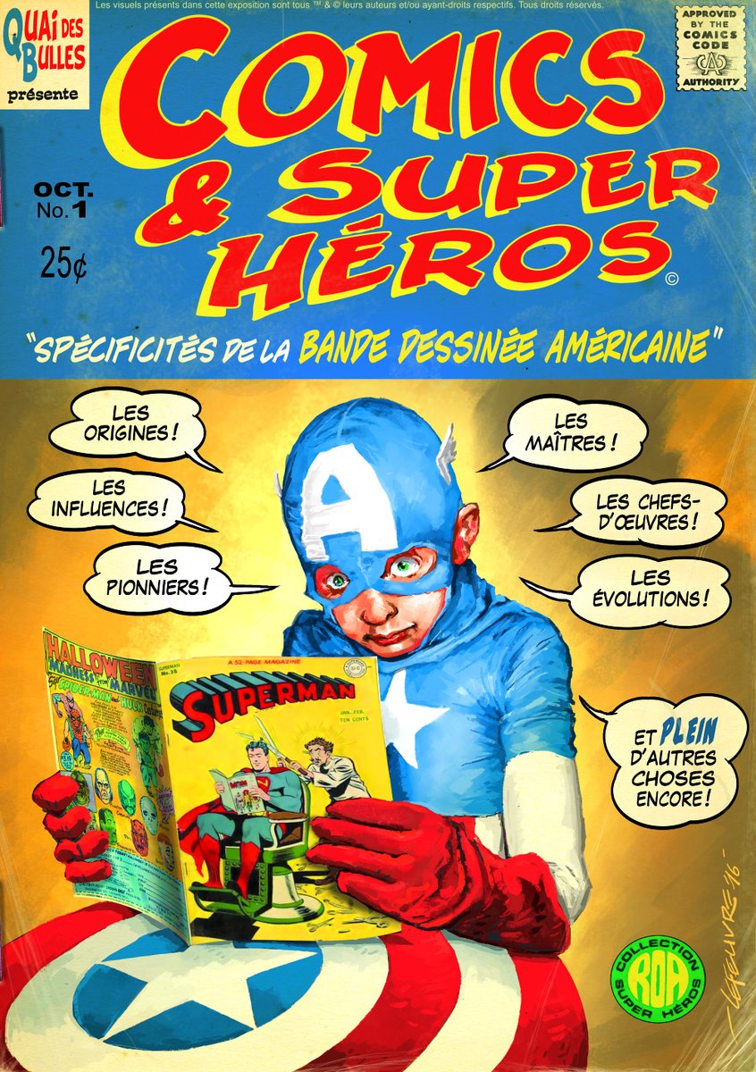 comixacademix's tweet photo. 2 podcasts ou capsules à écouter autour du projet Comix Academix sur @RadioLaser : expo sur les comics, comix book #DIY en préparation à #rennes (inscrivez-vous), médiation en #bibliothèque https://t.co/sCbh8y8ewj ILLUSTRATIONS :
Laurent Lefeuvre © @QuaidesBulles https://t.co/fHckscDQmT