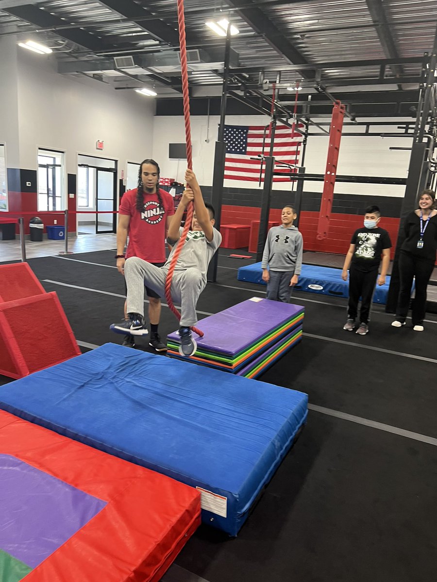 Best time at Freeport Ninja Academy! Our students had to work on their strength and endurance, while having to work as a team! A special shout-out to <a href="/2lorie/">LorieeiroL</a> for making a surprise visit! <a href="/obie_lbms/">Dayna Obidienzo Griffin</a> <a href="/lbeachms1/">lbeachms</a>