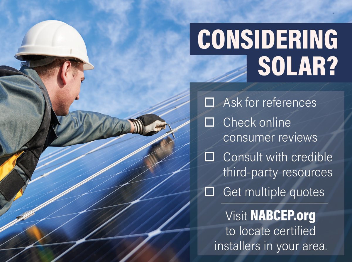 Thinking of installing solar? Before you sign a contract for solar installation, make sure to follow the steps below.