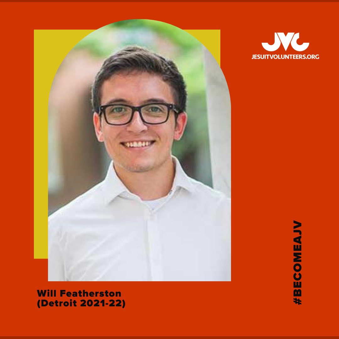 Introducing Will Featherston! He graduated from <a href="/SamfordU/">Samford University</a> in Birmingham, AL with a B.A. in Political Science and a minor in Music. He is serving in Detroit at the United Community Housing Coalition! 
#JVC #JV #jesuit #community #spirituality #socialjustice #simpleliving #Detroit