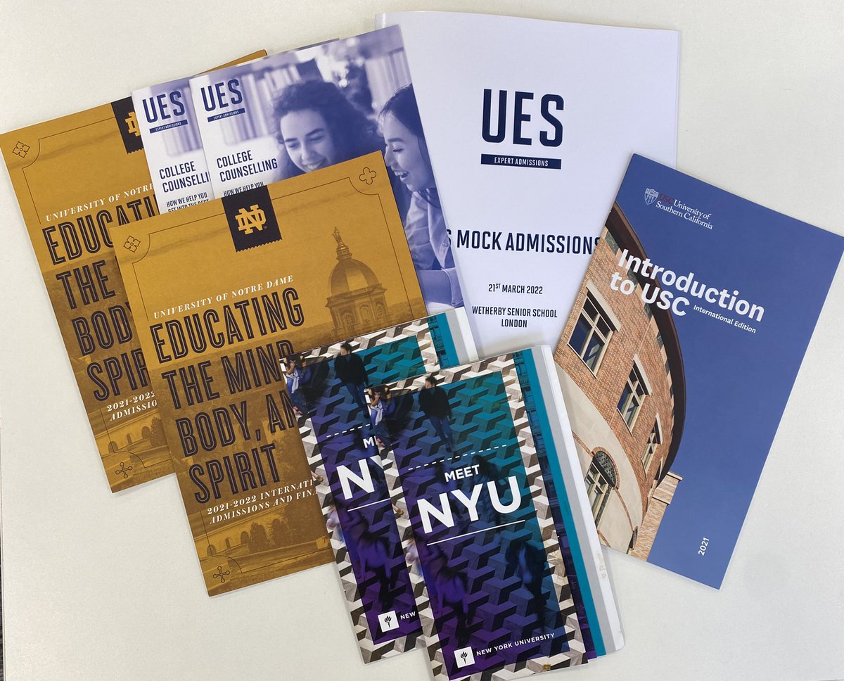 WetherbySixth's tweet image. We had such a hoot hosting the @ueseducation mock admissions event. With a quarter of our students applying to the US, we found this incredibly useful! Thanks to @EndicottCollege  @USC @nyuniversity @NotreDame for teaching us how selection works!