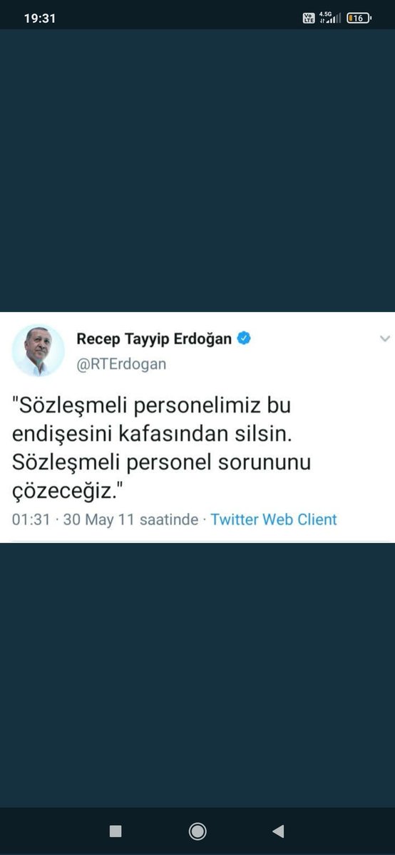 bulent_celikkol's tweet photo. Sayın Bakanımız @vedatbilgn
Cumhurbaşkanımızın bu sözünü yerine getirmek için zaman dolmuştur. Bu çalışmanın tamamlanması ve bir an önce kadro müjdesini sizlerden 520 bin Sözleşmeli Personel olarak Bayram hediyesi olarak talep ediyoruz.
#Komisyon4BNeOldu https://t.co/1MNtVULa3f